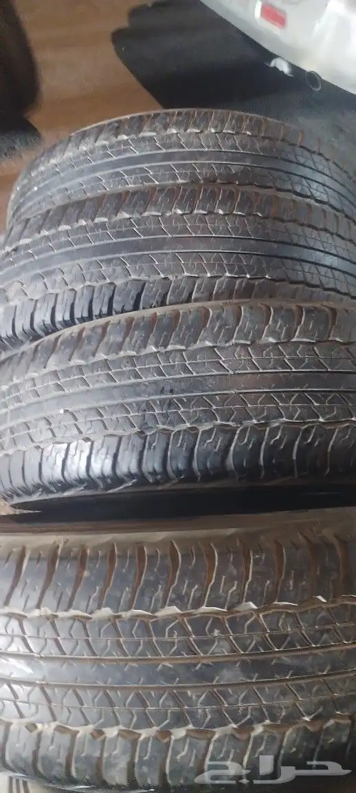 كفرات دنلوب وكاله هيلكس 225 70 17 4