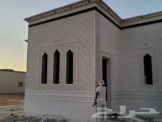 ديكورات اسمنتيه ملونه 4