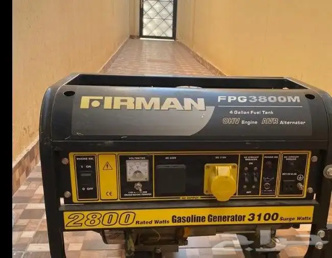 ماطور كهرباء نضيف ماطور FUKUYAMA 3800 kw 0