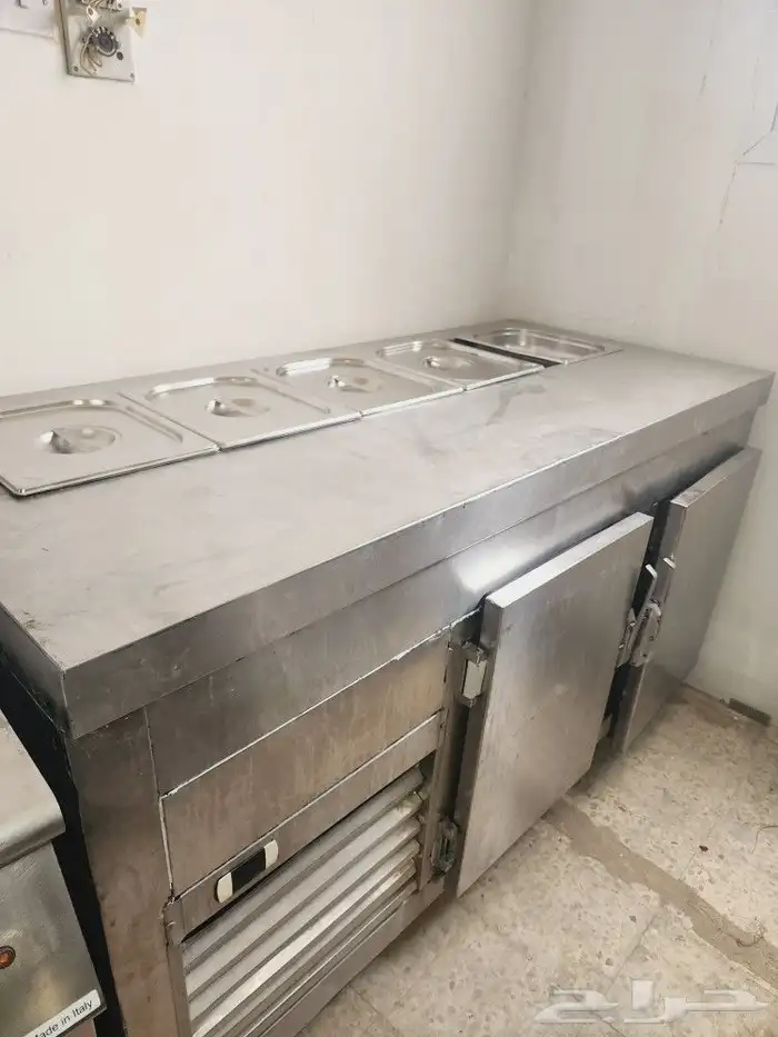 ثلاجه ستيل سمايكر مستخدمه شبه جديد 3