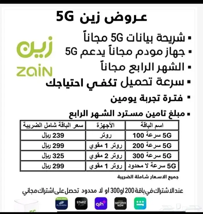 اقوي عرض من شركة زين 0