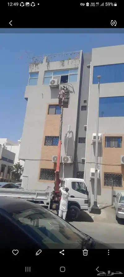 للايجار ونش سطحه كرين رافعات دينا ونش باسكت 3