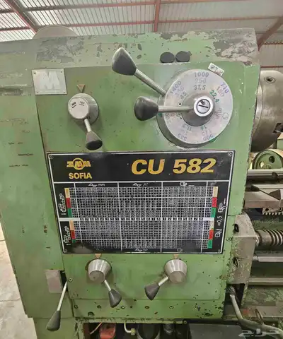 مخرطة بولغاري CU 582 مستورد مستعمل مترين 0