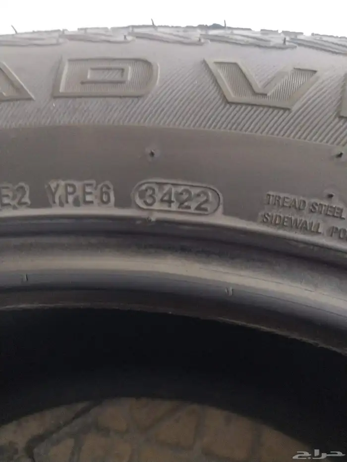 أربع كفرات مارشال كوري مقاس 275 60 20 8