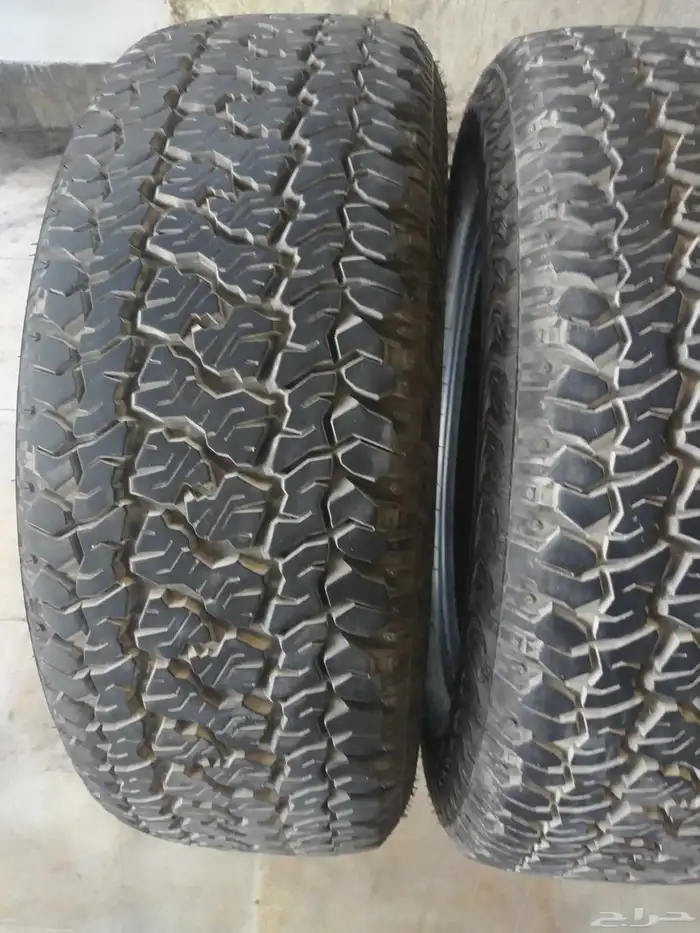 أربع كفرات مارشال كوري مقاس 275 60 20 6