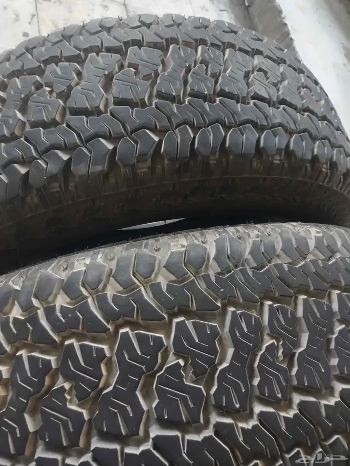 أربع كفرات مارشال كوري مقاس 275 60 20 2