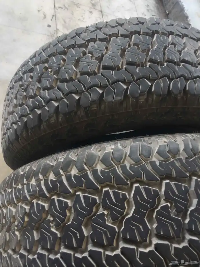 أربع كفرات مارشال كوري مقاس 275 60 20 3