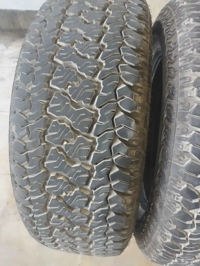 أربع كفرات مارشال كوري مقاس 275 60 20 4