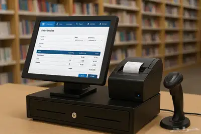 جهاز كاشير قرطاسية وادوات مكتبية 0