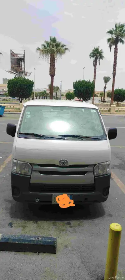 تويتا فان بضاعه موديل 2016 ماشه 130كل شي فل مفحوص مجدد 8