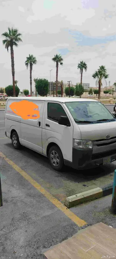 تويتا فان بضاعه موديل 2016 ماشه 130كل شي فل مفحوص مجدد 9
