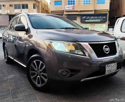 للبيع نيسان باثفندر دبل نظيفة بالاحساء 2014 ممشى قليل 24