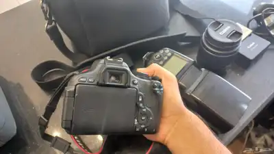 كاميرا كانون 600d نضيفه اخت الجديد 5