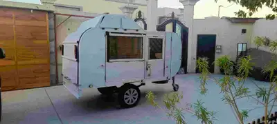 للبيع عربة ( عربيه قلص مقطورة ) رحلات صناعة محلية 0
