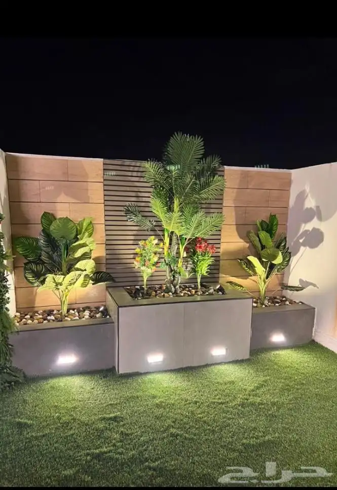 أحواض زراعية   تصميم تحت الدرج 2
