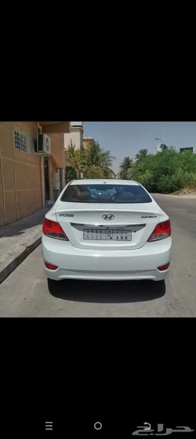 للبيع هونداي اكسنت موديل 2013 7