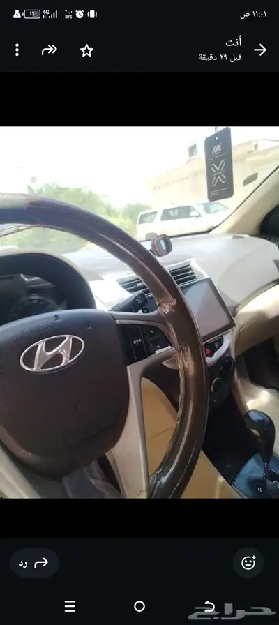 للبيع هونداي اكسنت موديل 2013 4