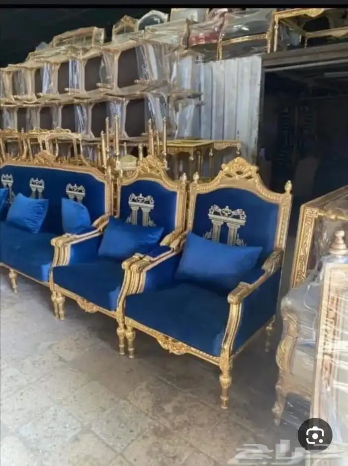 مفروشات وأثاث كنب ملكي شغل مصري 43