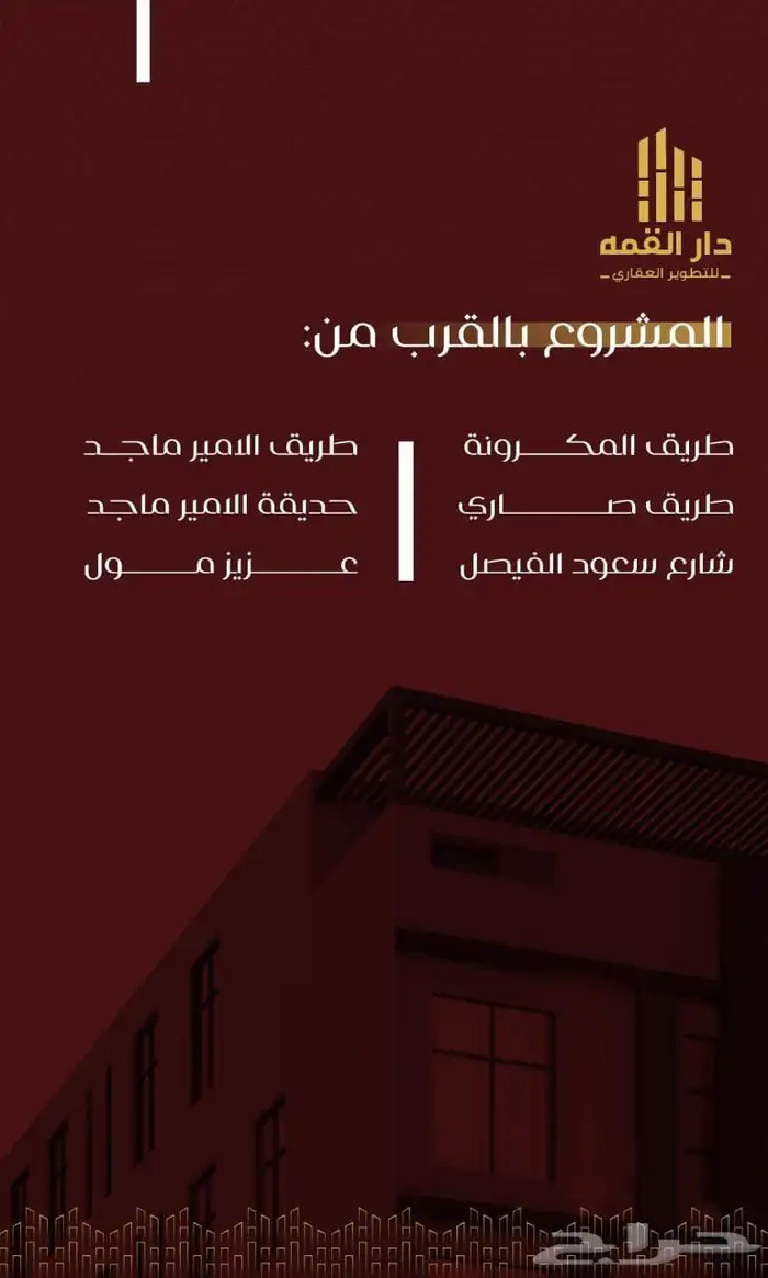 شقق للتمليك ولاستثمار في حي الفيصلية موقع استراتيجي 4