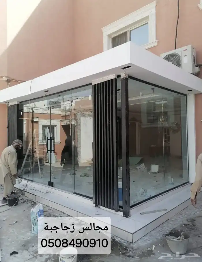 ملاحق ساندوتش بانل سمنت بورد مجالس زجاجية خيام ملكيه مظلات 22