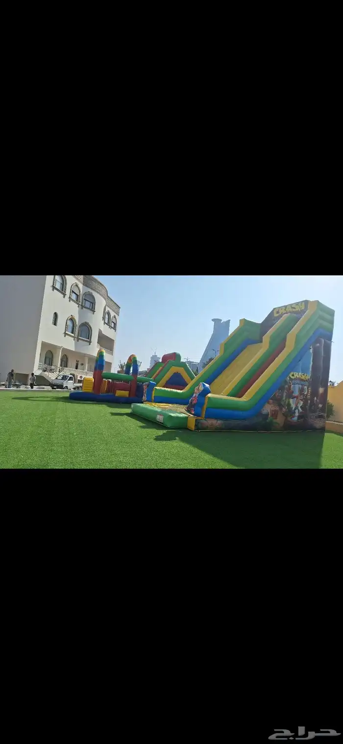 العاب هوائية للأطفال وزحاليق ونطيطات وملاعب صابونيه  جدة_مكه 24