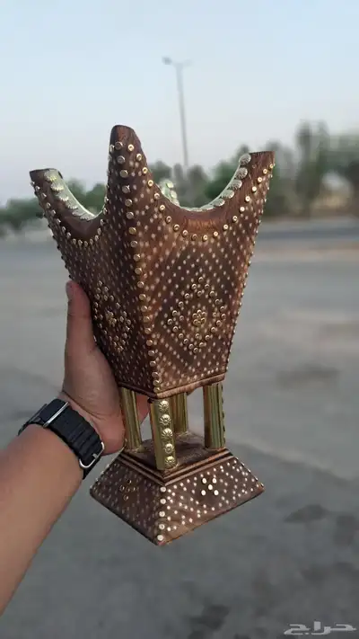 مباخر حائلية خشب أثل ناشف بعدة مقاسات 0
