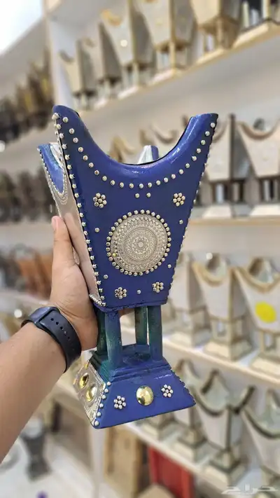 مباخر حائلية خشب أثل ناشف بعدة مقاسات 12