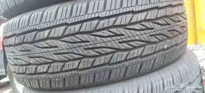 طقم كفرات شبه جديد كنتلنتال يركب على جمس او جيب 5