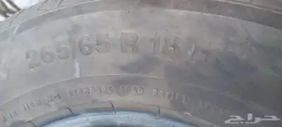 طقم كفرات شبه جديد كنتلنتال يركب على جمس او جيب 2