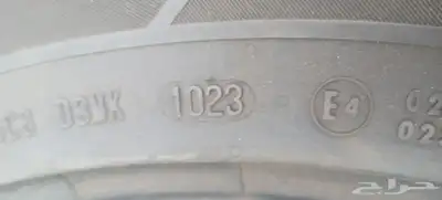 طقم كفرات شبه جديد كنتلنتال يركب على جمس او جيب 1