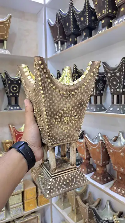 مباخر حائلية خشب أثل ناشف بعدة مقاسات 5