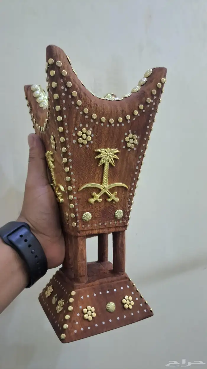 مباخر حائلية خشب أثل ناشف بعدة مقاسات 4