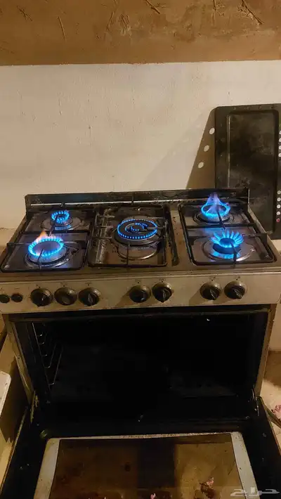 فرن غاز وعين غاز كبيره طبخ ذبايح 0