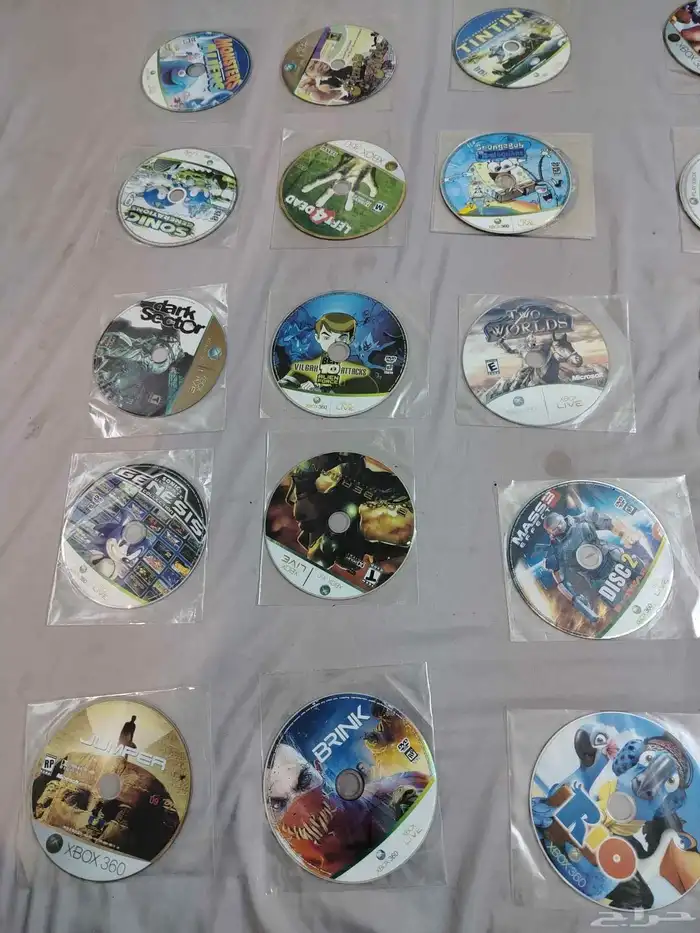 العاب اكس بوكس 360 و نينتندو Wi ب 20 ريال اللعبة 4
