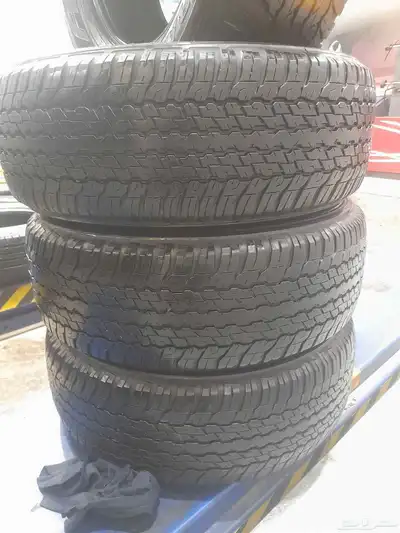 كفرات دنلوب ياباني مقاس 265 65 17 1