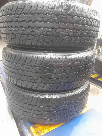 كفرات دنلوب ياباني مقاس 265 65 17 4