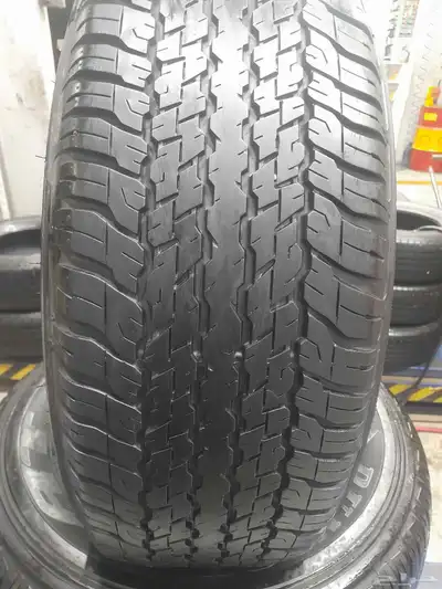 كفرات دنلوب ياباني مقاس 265 65 17 2