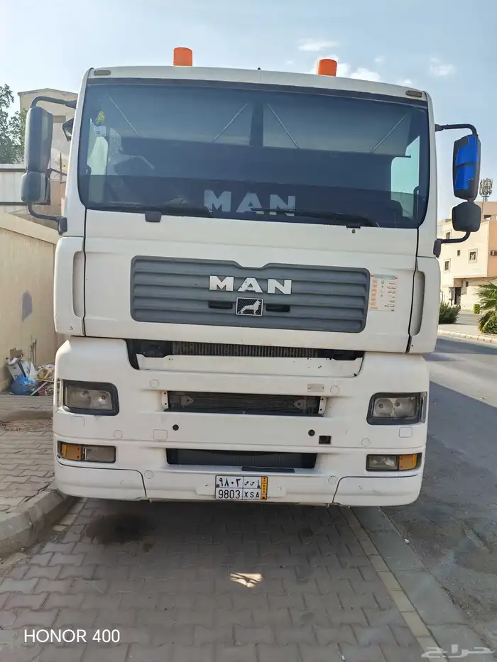 تريلة مان 2006 مع التانكي للبيع 2