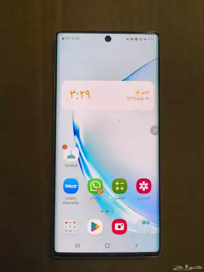 للبيع جالكسي نوت 10 256 حيجا 8 رامات 1