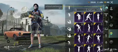 حساب ببجي الاسكن المفار الثلجي 4