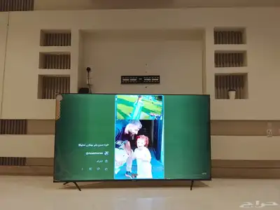 شاشة G V C مصنع LG نظيف جدا 70بوصة 0