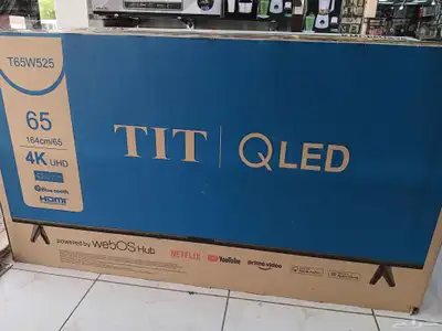 شاشه LED بدون ايطار شاشات تلفزيون سمارت 4k حديثه توصيل مجانا 3