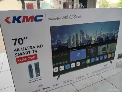 شاشه LED بدون ايطار شاشات تلفزيون سمارت 4k حديثه توصيل مجانا 2