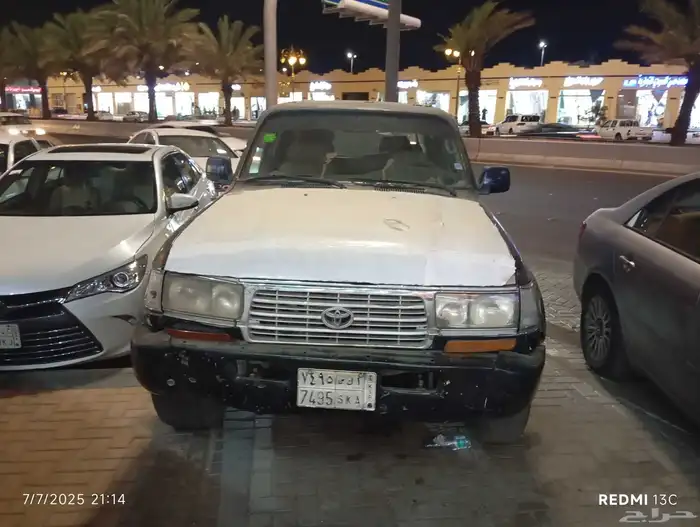 جيب لاندكروزر موديل 95 قير اوتوماتيك بخاخ استخدام أو تشليح 1