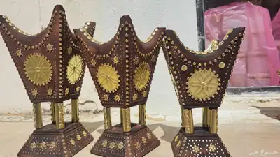 مباخر حائلية خشب أثل ناشف بعدة مقاسات 6