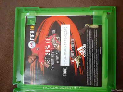 CD Xbox one FIFA 18 3