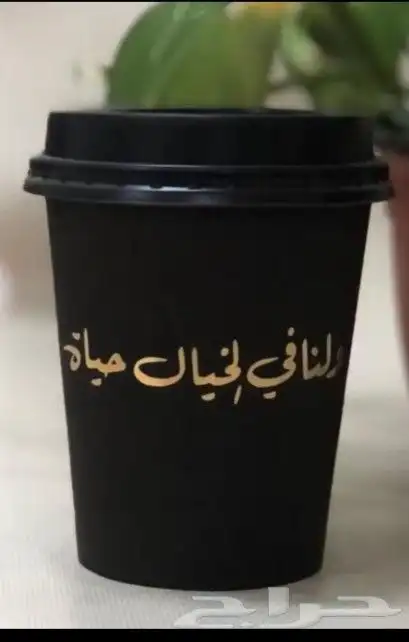 أكواب القهوة والشاي فولدر بروشور أختم رول اب 1
