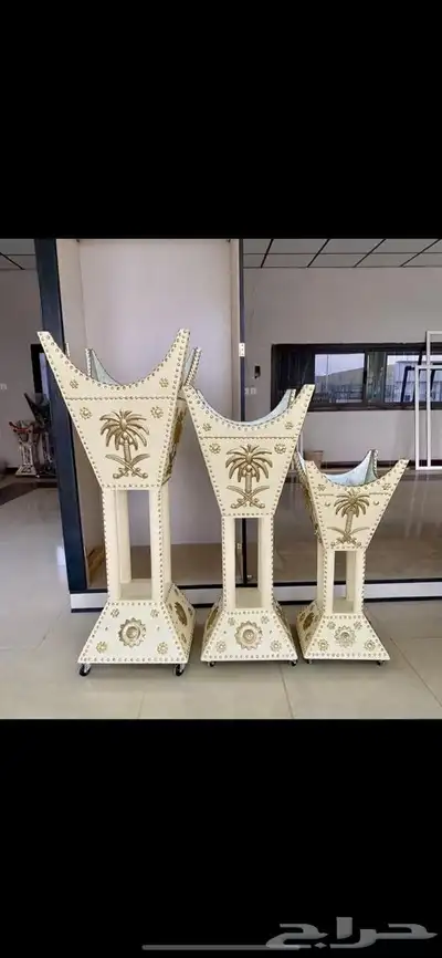 مباخر حائلية خشب أثل ناشف بعدة مقاسات 17