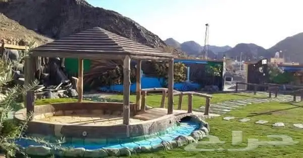 شلالات اندنيسي ونوفير مياه صخريه وجلاسات جزوع اشجار 5