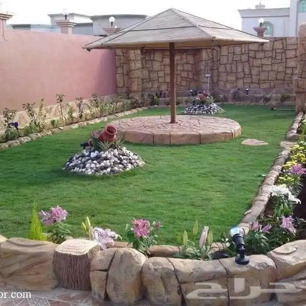 شلالات اندنيسي ونوفير مياه صخريه وجلاسات جزوع اشجار 6